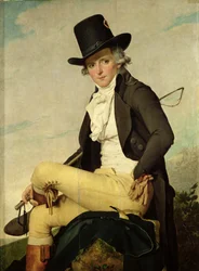 Porträt von Pierre Seriziat, Schwager des Künstlers
